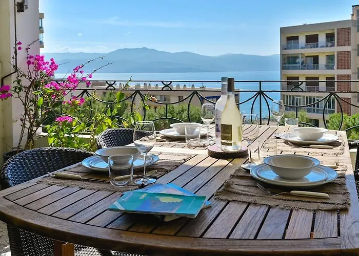Vue Aux Sanguinaires - Stationnement Et Ascenseur * Ajaccio (Corsica)